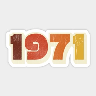 1971 Sticker